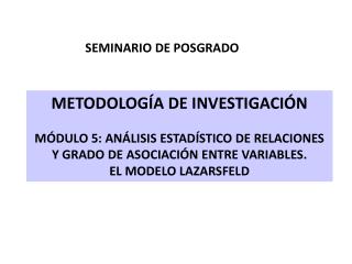 METODOLOGÍA DE INVESTIGACIÓN