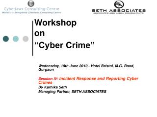 Workshop on “Cyber Crime”