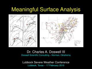 Meaningful Surface Analysis