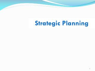 Strategic Planning