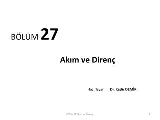 BÖLÜM 27