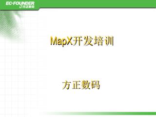 MapX 开发培训