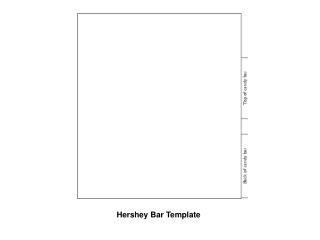 Hershey Bar Template