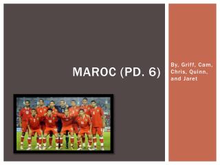 Maroc ( pd . 6)