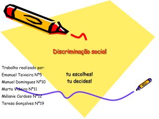 Discriminação social