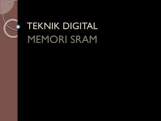 TEKNIK DIGITAL