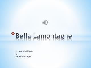 Bella Lamontagne