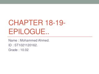 Chapter 18-19-epilogue..