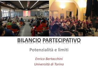 BILANCIO PARTECIPATIVO