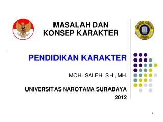 PENDIDIKAN KARAKTER