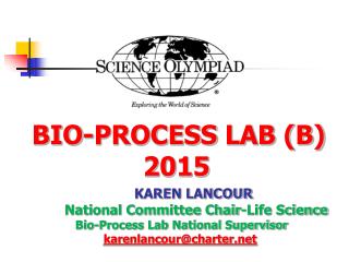 BIO-PROCESS LAB (B) 				 2015