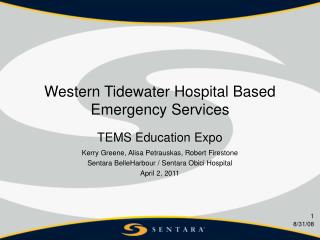 Western Tidewater Hospital Based Emergency Services