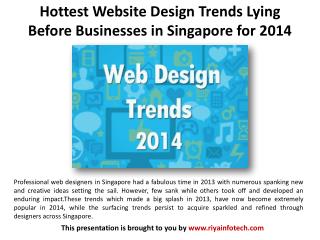 Website Design Trends Lying Before Businesses in Singapore