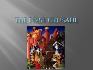 The first crusade