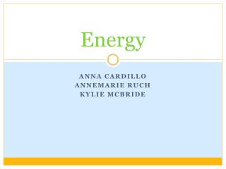 Energy