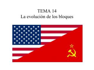 TEMA 14 La evolución de los bloques