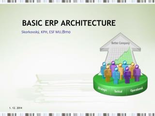BASIC ERP ARCHITECTURE