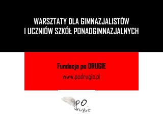 Fundacja po DRUGIE podrugie.pl