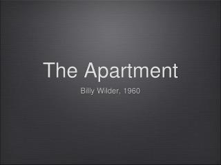 The Apartment