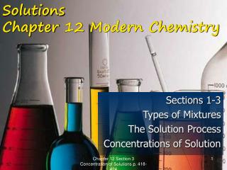 Solutions Chapter 12 Modern Chemistry