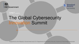 The Global Cybersecurity Innovation Summit
