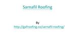 Sarnafil Roofing