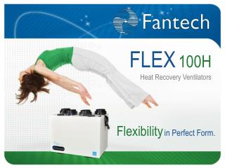 FLEX 100H Heat Recovery Ventilators