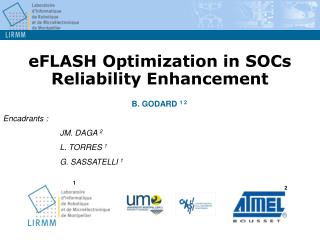 eFLASH Optimization in SOCs Reliability Enhancement