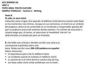 Texto 8 Te odio , te amo móvil