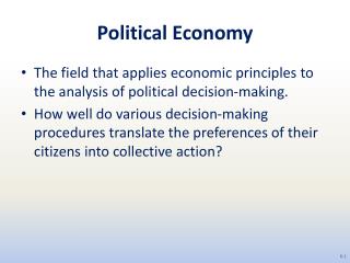 Political Economy