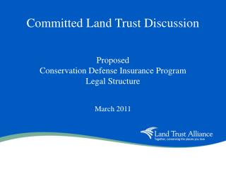Committed Land Trust Discussion