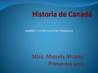 Historia de Canadá