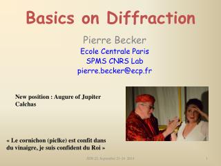 Basics on Diffraction