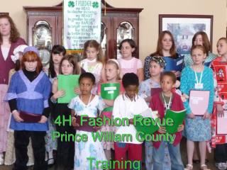 4H Fashion Revue Prince William County