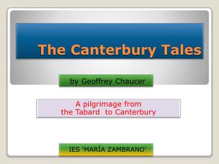 The Canterbury Tales