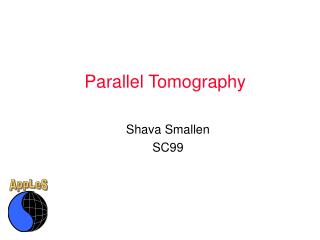 Parallel Tomography