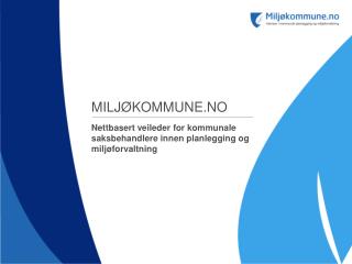 Miljøkommune.no