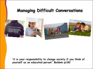 Managing Difficult Conversations