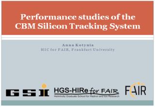 Performance studies of the CBM Silicon Tracking System