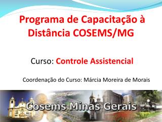 Programa de Capacitação à Distância COSEMS/MG