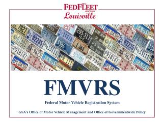 FMVRS Federal Motor Vehicle Registration System