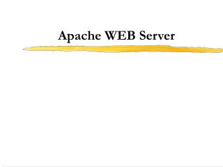Apache WEB Server