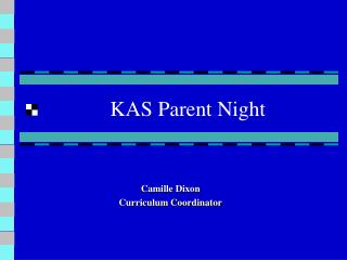 KAS Parent Night