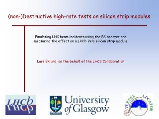 (non-)Destructive high-rate tests on silicon strip modules