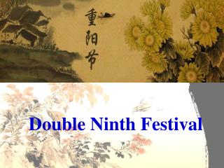 Double Ninth Festival