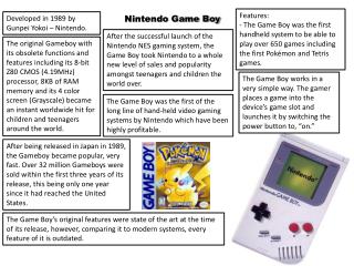Nintendo Game Boy