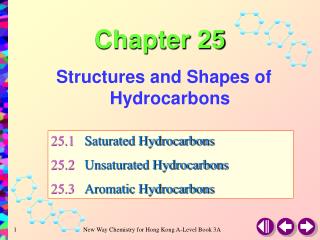Structures and Shapes of Hydrocarbons