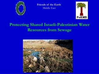 Protecting Shared Israeli-Palestinian Water Resources from Sewage