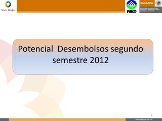 Potencial Desembolsos segundo semestre 2012