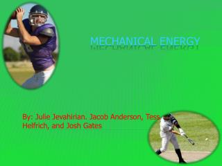 Mechanical Energy